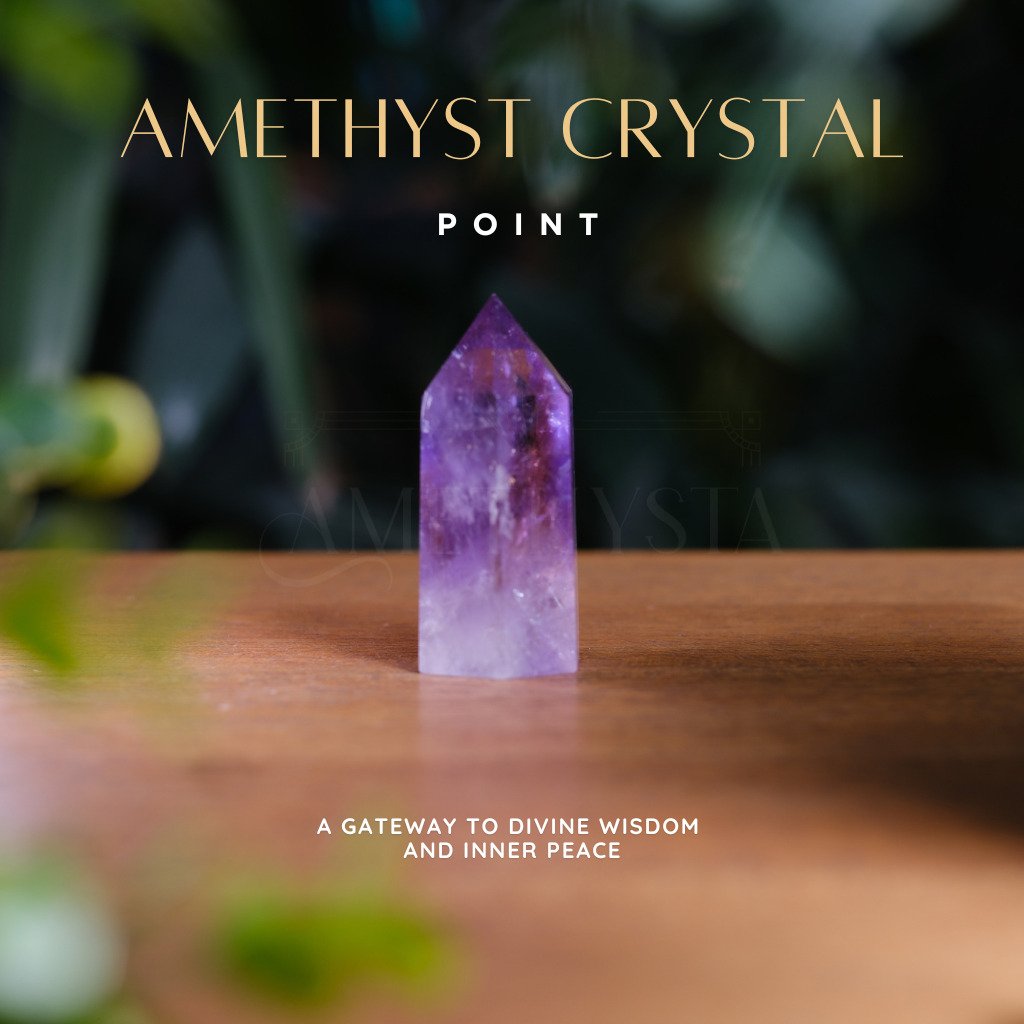Amethyst Crystal Point