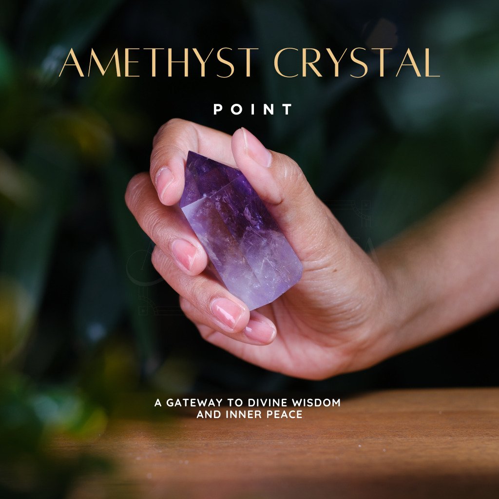 Amethyst Crystal Point